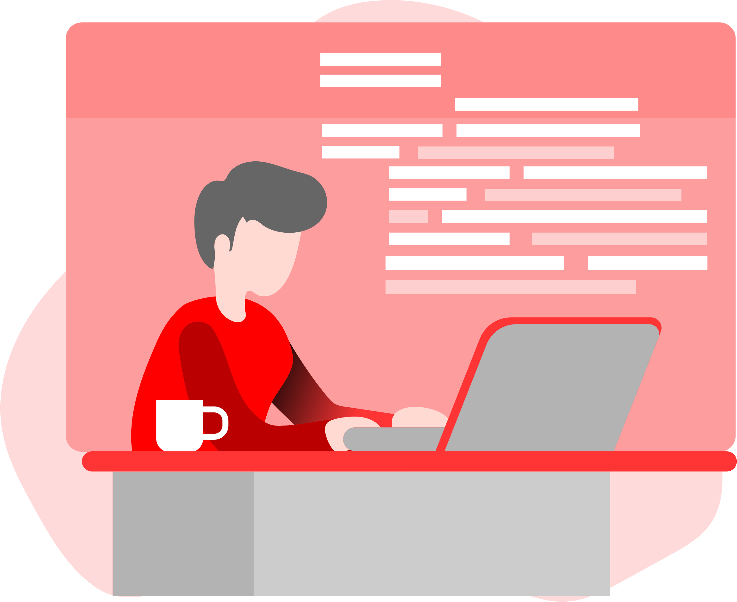 online IELTS mock test candidate taking an online IELTS mock tests